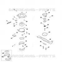 I   Lame, Embrayage de lame pour Stihl MB 750.2 KS