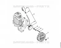 Dispositif d'allumage pour Stihl HT 100