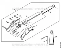 Engrenage d'angle pour Stihl HT 100