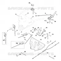 A   Guidon part haut pour Stihl MB 755.1 KS