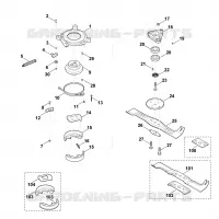 I   Lame, Embrayage de lame pour Stihl MB 755.1 KS