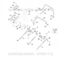 A   Guidon part haut pour Stihl MB 756.0 YS