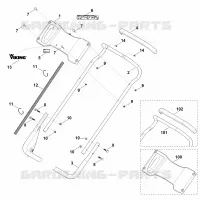 B   Guidon inférieur pour Stihl MB 756.0 YS