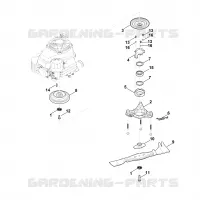 G   Lame, Embrayage de lame pour Stihl MB 756.0 YS