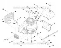 G   Moteur, reservoir pour Stihl MB 858.0