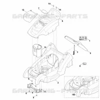 B   Carter pour Stihl MA 339.0