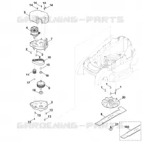 E   Moteur, lame pour Stihl MA 339.0 C