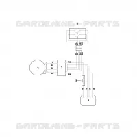 H   Connexion electrique MA 339.1 C pour Stihl MA 339.1 C
