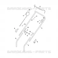 A   Guidon pour Stihl MA 443.1