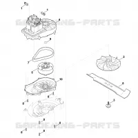 D   Moteur, lame pour Stihl ME 339.0