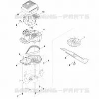 D   Moteur, lame pour Stihl ME 443.1 C