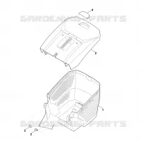 E   Bac de ramassage pour Stihl ME 443.1 C