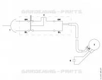 G   Connexion electrique pour Stihl ME 450 M