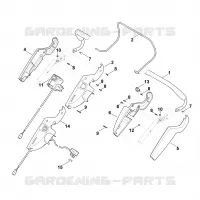 A   Guidon part haut pour Stihl ME 545.0 C