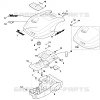 A   Carter pour Stihl MI 322.0 C
