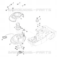 C   Plateau de coupe pour Stihl MI 322.0 C
