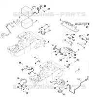 E   Parties électriques pour Stihl MI 322.0 C