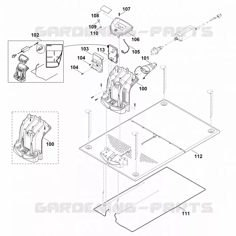 F1 - Station de base Stihl Robots de tontes Robots de tontes VIKING MI MI 422.0  MI 422.0