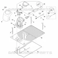 F   Station de base pour Stihl MI 422.0 P