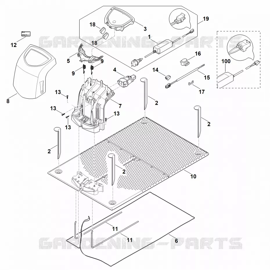 F - Station de base Stihl Robots de tontes Robots de tontes VIKING MI MI 422.0 P  MI 422.0 P