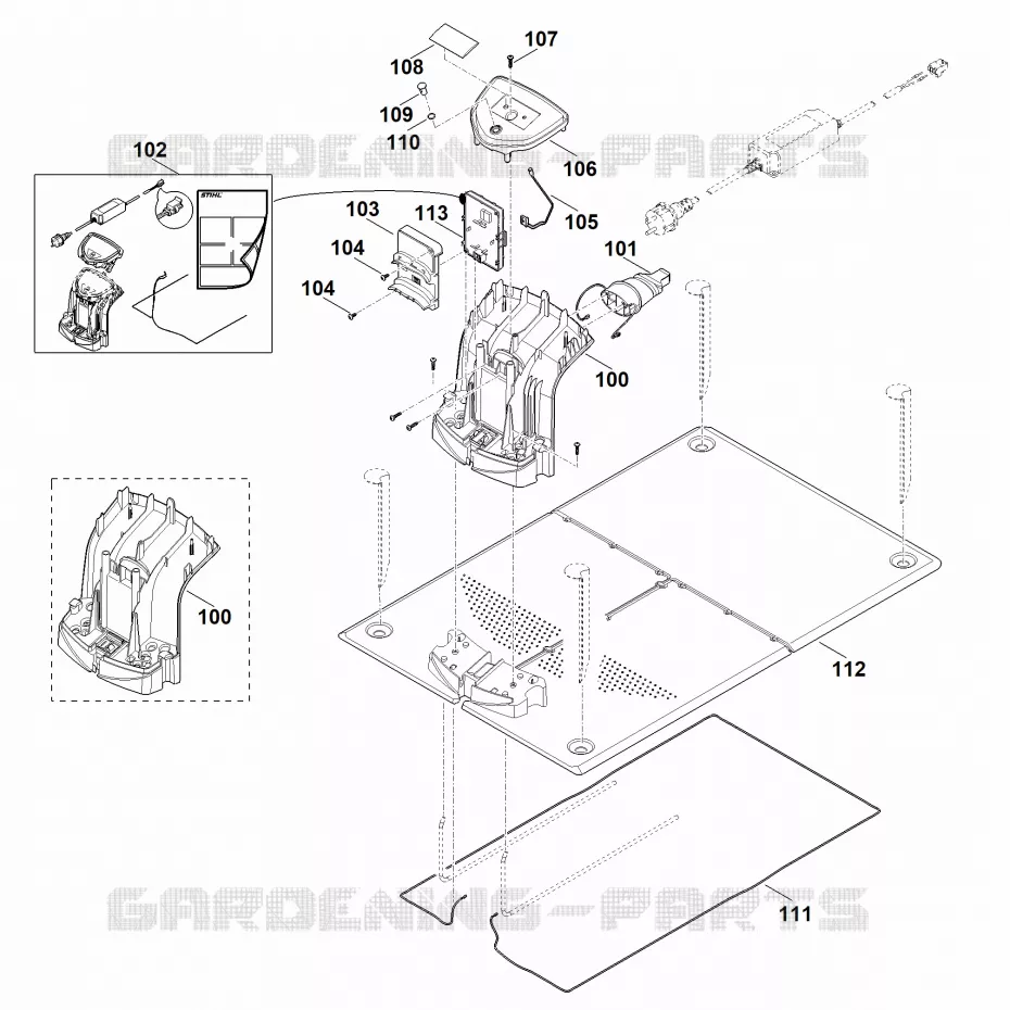 F1 - Station de base Stihl Robots de tontes Robots de tontes VIKING MI MI 422.0 P  MI 422.0 P