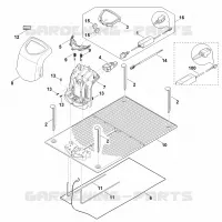 F   Station de base pour Stihl MI 422.1 P
