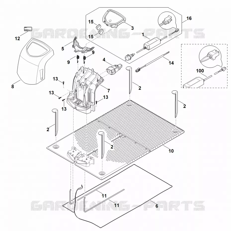 F - Station de base Stihl Robots de tontes Robots de tontes VIKING MI MI 422.1 P  MI 422.1 P