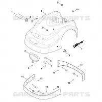 A   Capot pour Stihl MI 422.1 PC