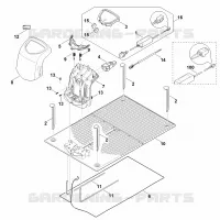 F   Station de base pour Stihl MI 422.1 PC