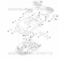 B   Carter supérieur pour Stihl MI 632.0