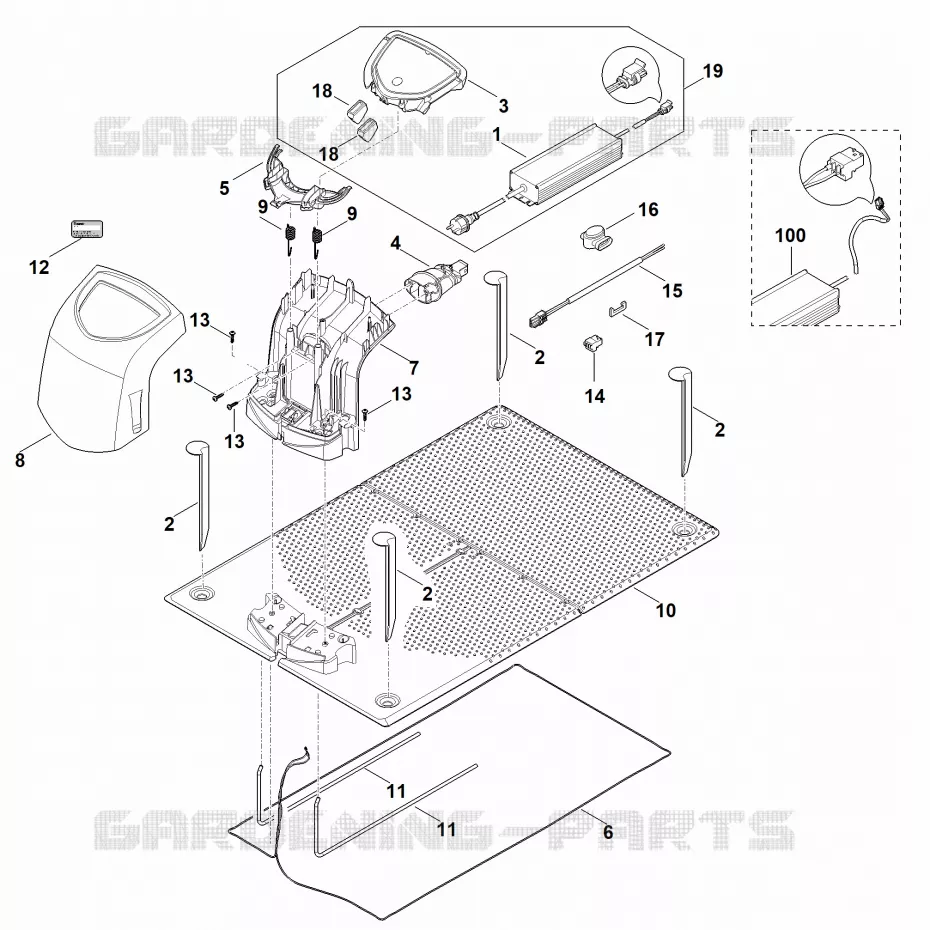 F - Station de base Stihl Robots de tontes Robots de tontes VIKING MI MI 632.0  MI 632.0