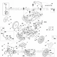 C   Parte inferérieure du carter, châssis pour Stihl MI 632.0 P