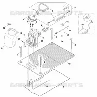 F   Station de base pour Stihl MI 632.0 PC