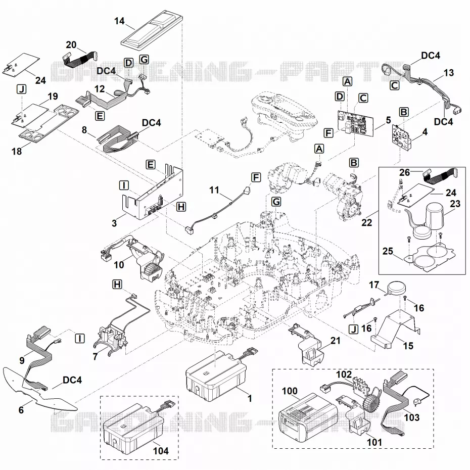 E - Parties électriques Stihl Robots de tontes Robots de tontes VIKING MI MI 632.0 PC  MI 632.0 PC