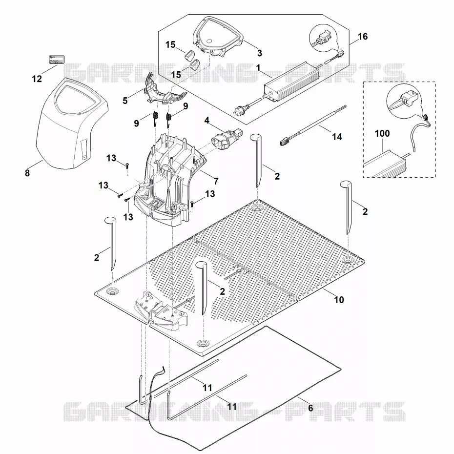 F - Station de base Stihl Robots de tontes Robots de tontes VIKING MI MI 632.1  MI 632.1