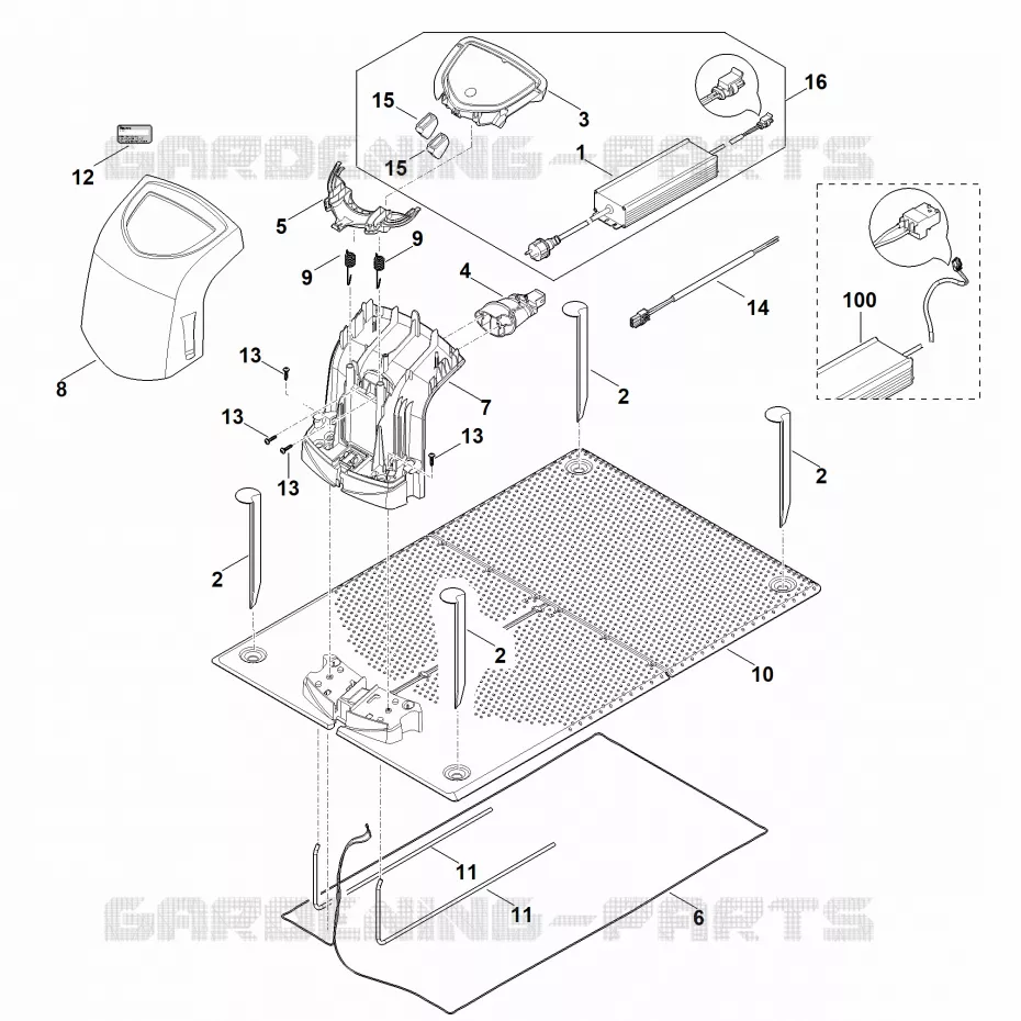 F - Station de base Stihl Robots de tontes Robots de tontes VIKING MI MI 632.1 C  MI 632.1 C