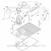 F   Station de base pour Stihl MI 632.1 P