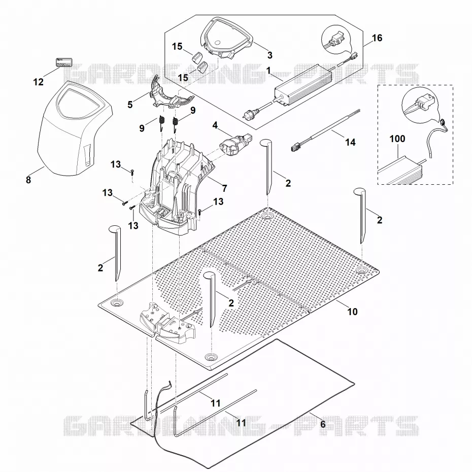 F - Station de base Stihl Robots de tontes Robots de tontes VIKING MI MI 632.1 P  MI 632.1 P