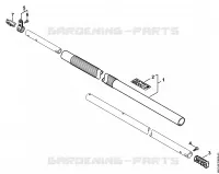 Tube complet pour Stihl HTA 65
