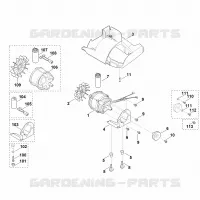 D   Moteur électrique pour Stihl LE 540