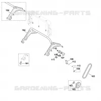 E1   Axe, Entrainement pour Stihl LE 540