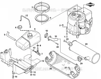 I   Moteur pour Stihl MF 460