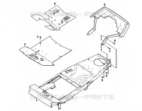 B   Chassis pour Stihl MF 480