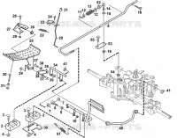 G   Frein, embrayage pour Stihl MF 480