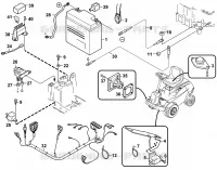 H   Parties électriques pour Stihl MF 480
