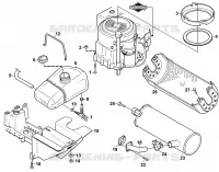 I   Moteur pour Stihl MF 480