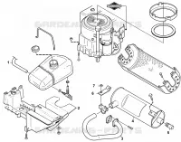 I1   Moteur pour Stihl MF 480