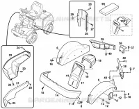 A   Coffrage   1 pour Stihl MF 860