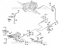 H   Frein, embrayage pour Stihl MF 860