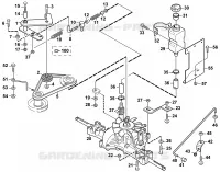 L   Transmission pour Stihl MF 860